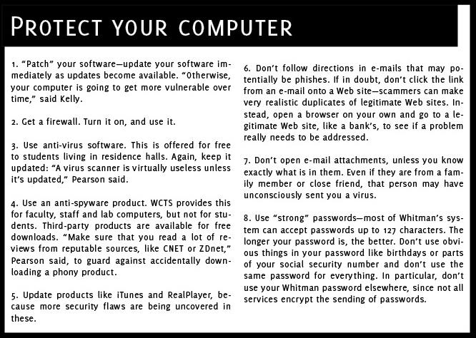 Is your computer at risk at Whitman?