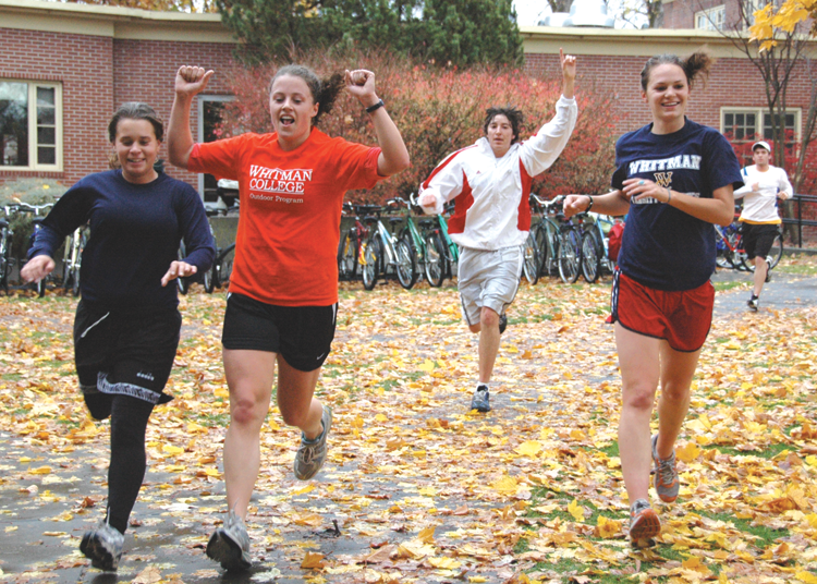 Nutrition class organizes run to promote healthful living