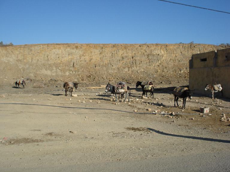 A parking lot in Feryat