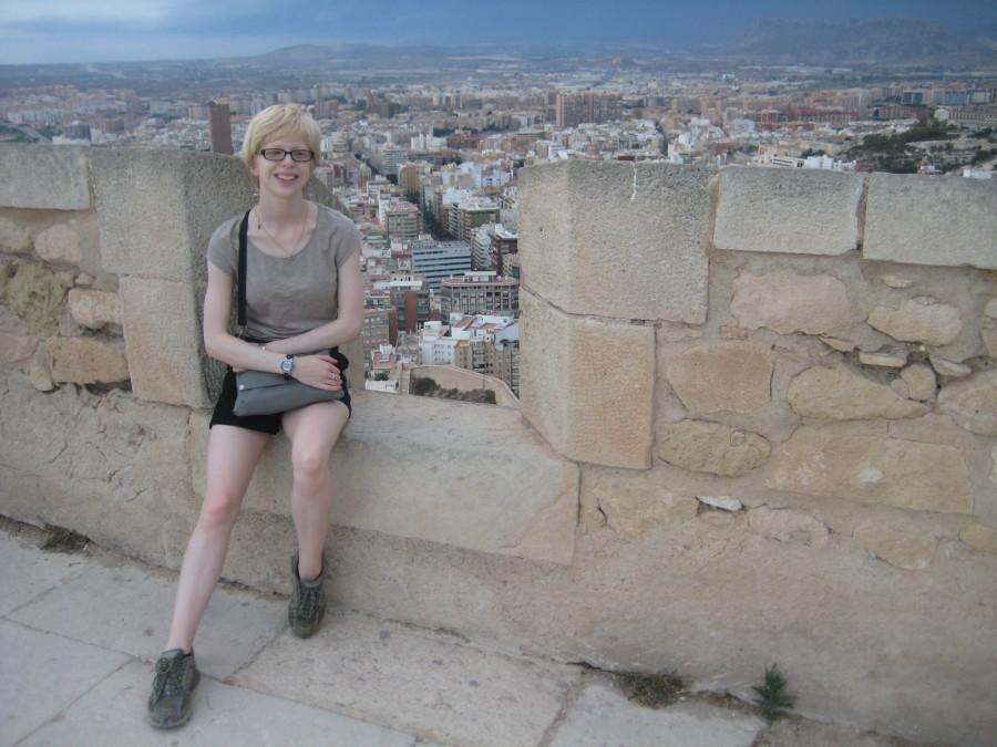 Me and all of Alicante, up on top of the citys castle. Every city has a vista and I love all of them, whether its here or up on the 30th floor of the Coin Tower at home in Portland. 