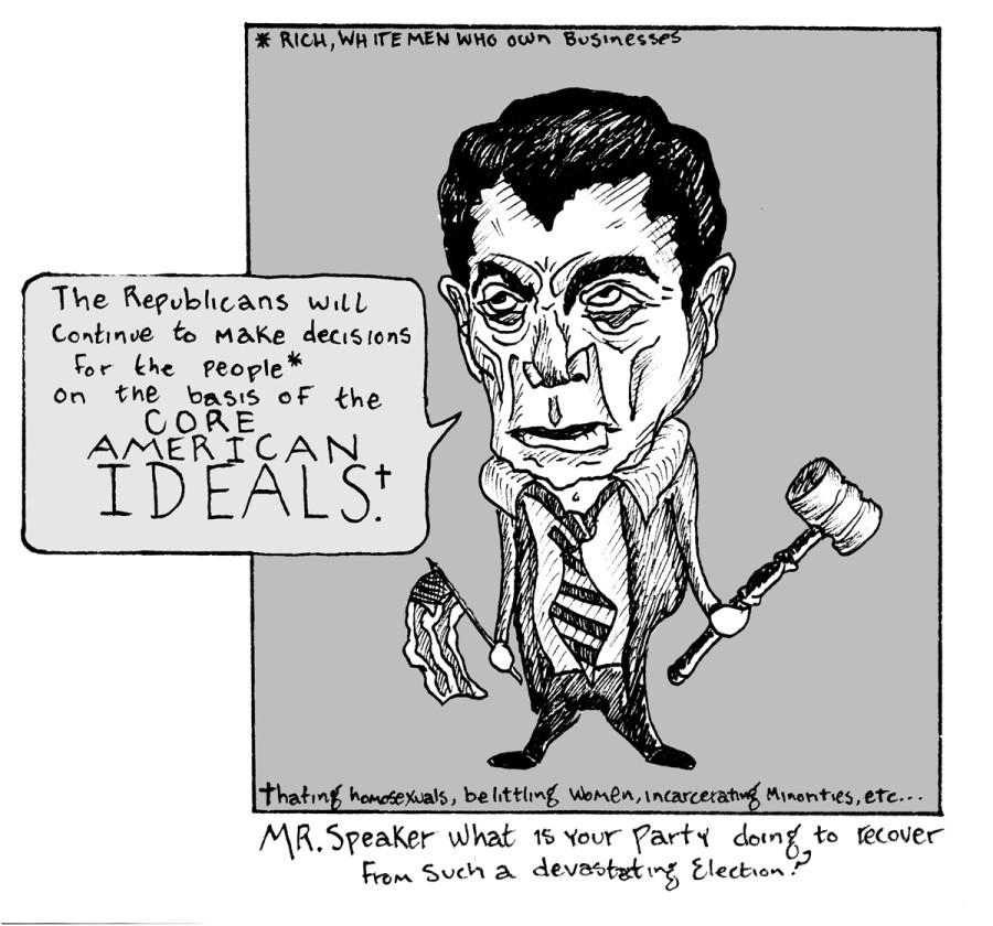 Political Cartoon by Asa Mease