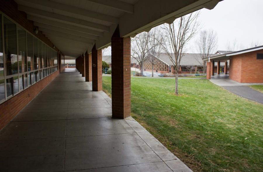 Renovations would extend the exterior wall to the grass line, creating more classroom space, indoor hallways, and less entry points to the school.