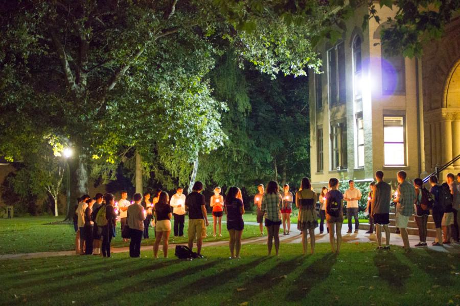 Candlelight Vigil in Memory of Sept. 11 Attacks