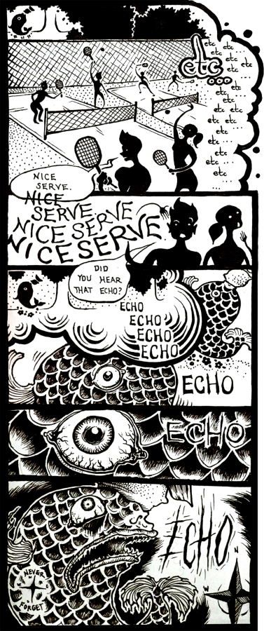 Campus Cartoon: Fish Echo