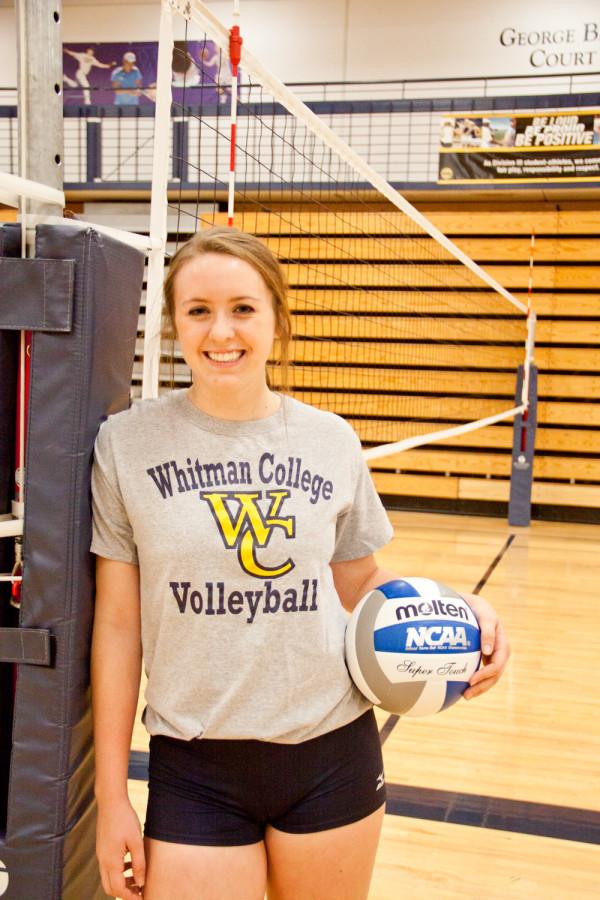 Linsenmayer Leading Voice for Volleyball Team
