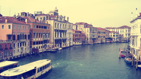 A canal in Venice.