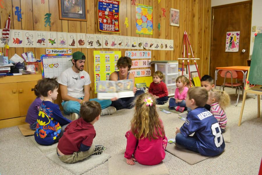 Students Pass on Love of Reading with Story Time
