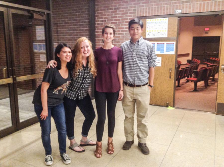 (Left to right) Emma casley, Noelle butler, Meg Logue and John Lee. Photo contributed by Jonh Lee.