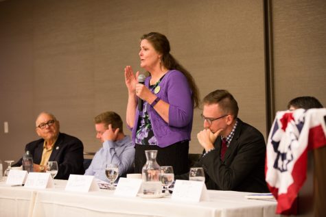 Candidate Marilee McQuarrie. Photo by Taj Howe