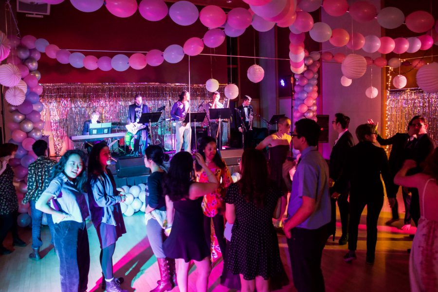 WEBs prom featured live musical performances from JV Jazz and Weed Campus Center.