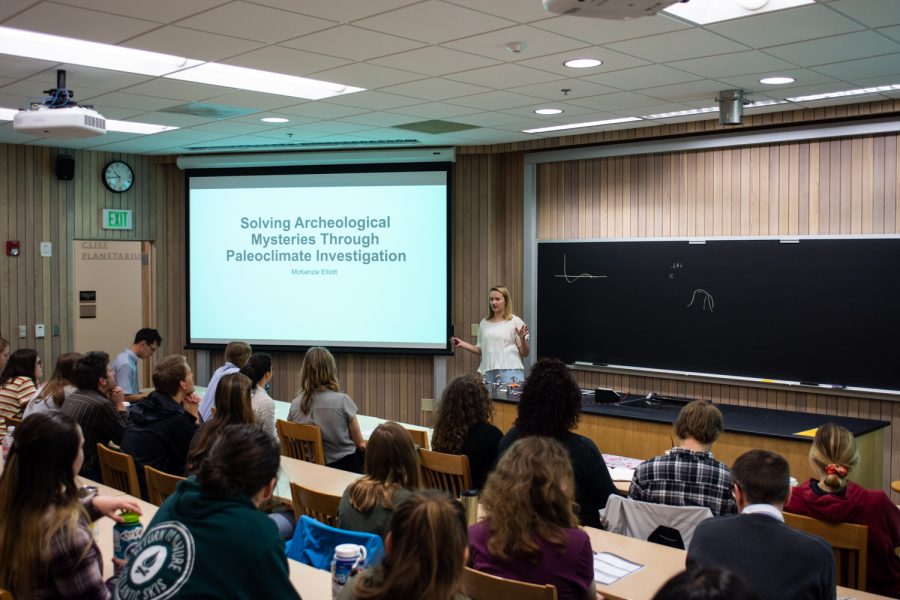 McKenzie Elliot Presents at the Whitman Undergraduate Conference