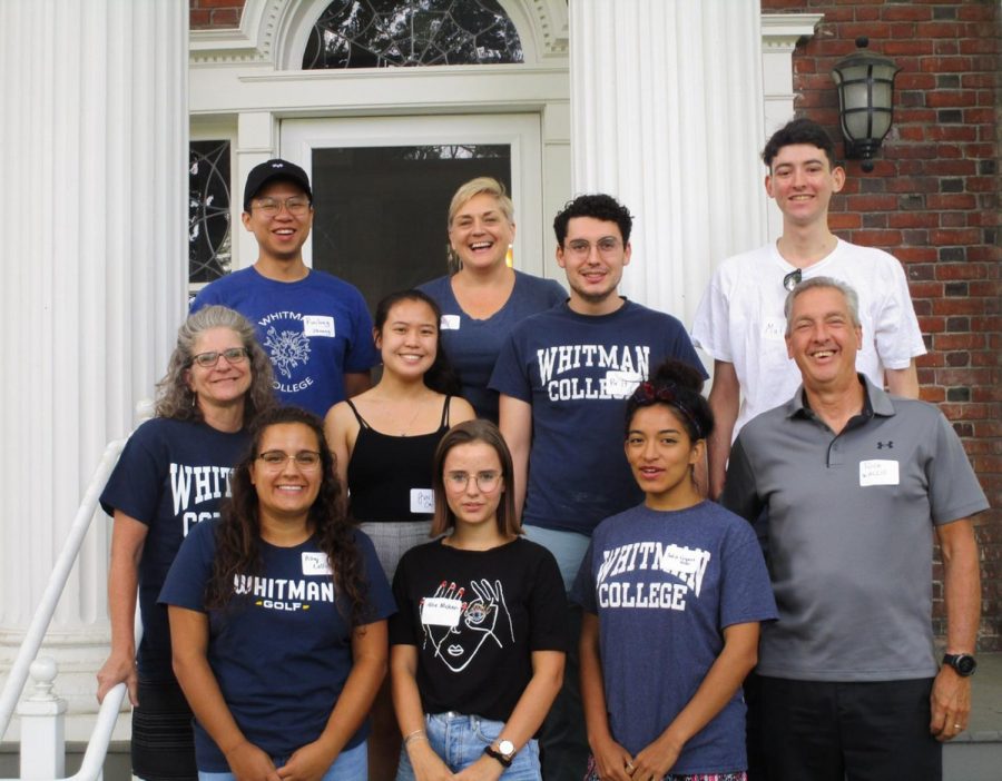 Jun Cai 22, Allie McCann 22, Ally Collier 20, Brit Stocks 20, Sofia Tello 20 and Ruilong Zhuang 20, gained consulting skills from working with non-profits in Walla Walla. Photo contributed by Shelly Rasmussen. 