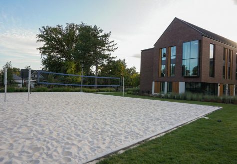 Many athletic classes and teams have begun to utilize Whitmans new sand volleyball court in a edition to Ankeny 2. 