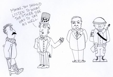 Political Cartoon by Anika Vučićević