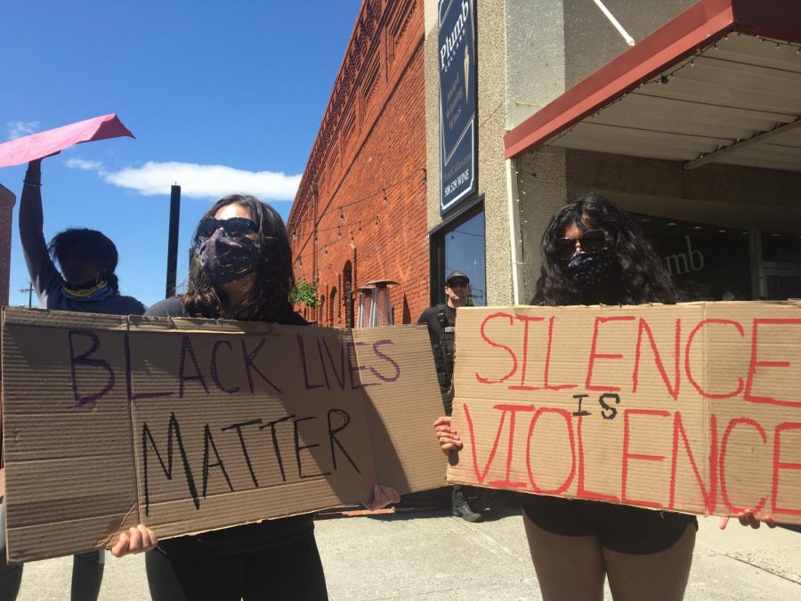 No justice, no peace: protesting for Black lives in downtown Walla Walla