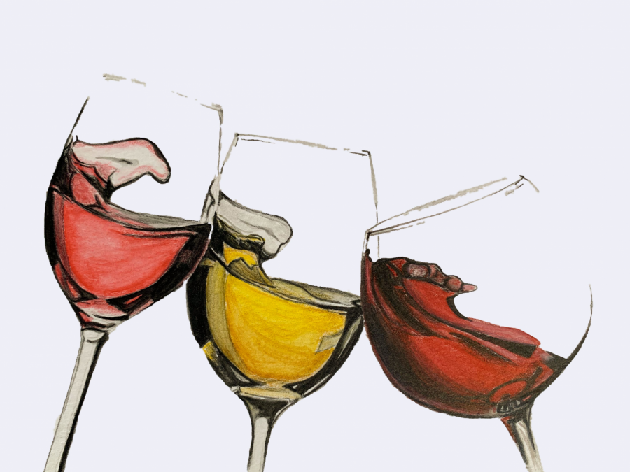 wine tasting clipart free