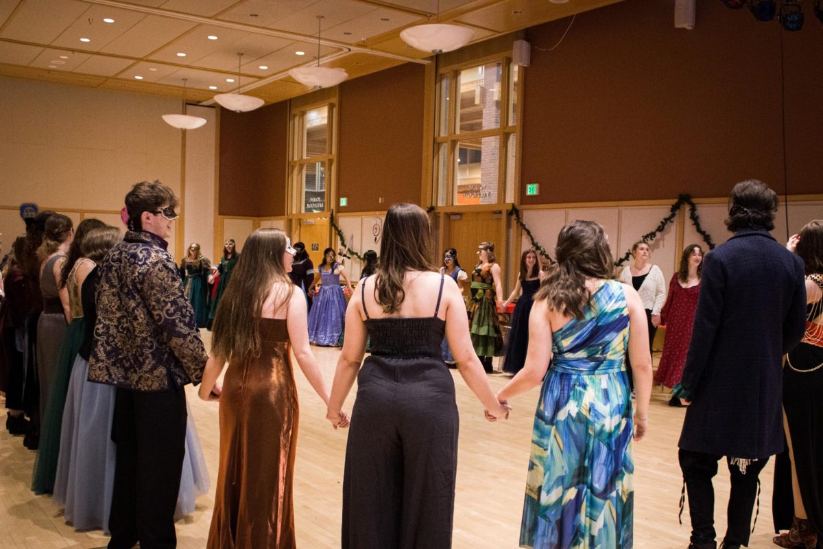 Students Join the Kings Court for Renaissance Faires Winter Ball